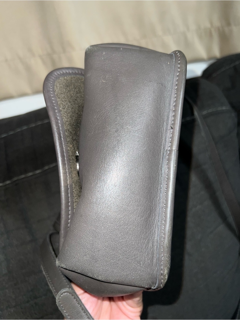 COACH #9076 LEGACY COMPANION STYLE- VINTAGE GRAY LEATHER - Picture 2 of 7